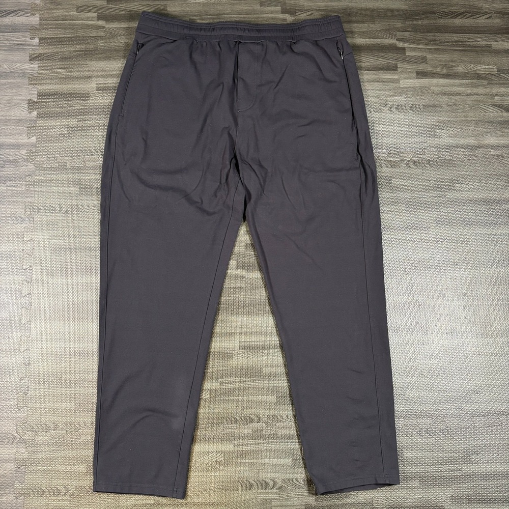 Public Rec Pants Mens 38x30 Black Gamechanger Rec Performance Golf Active Causal